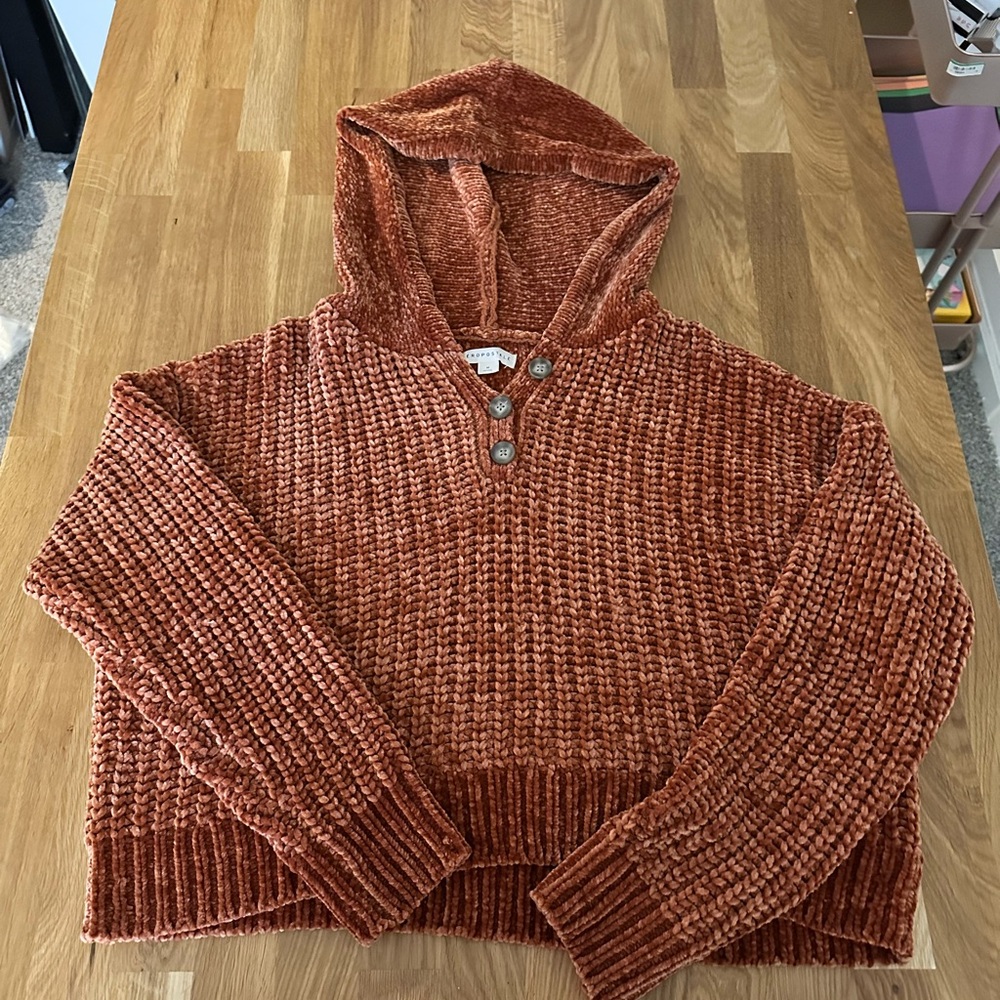 Aeropostale Cable knit Cozy V-Neck Sweater